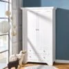 Armoire 2 Portes 2 Tiroirs SPARTE – Blanc