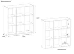Bibliothèque 9 Cases ANGEL 7 Bibliothèque 9 Cases ANGEL -Nateo Concept bibliotheque 9 cases angel 3