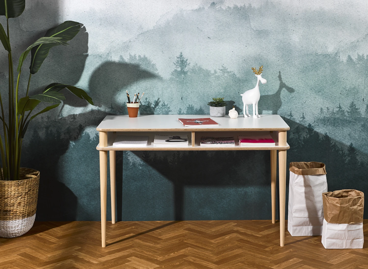 Bureau à Casier En Bois SYMI – Image 2