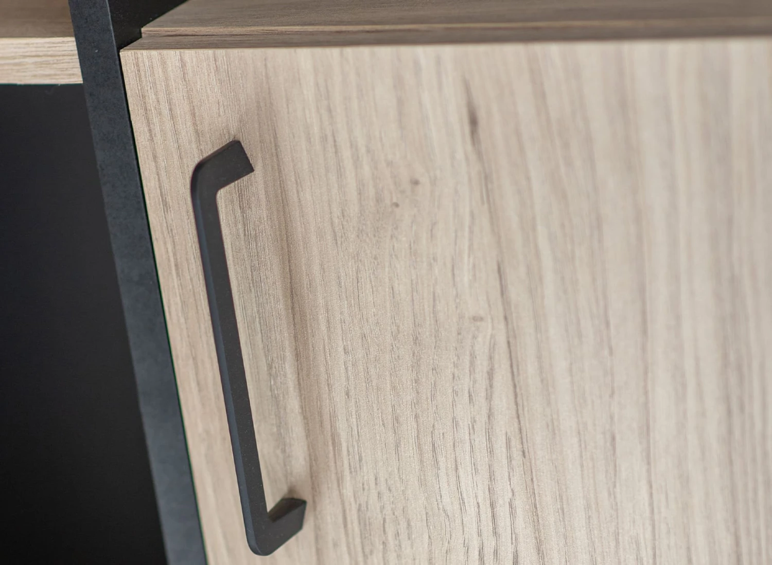 Bureau D'angle Avec Rangement LONDON - Ardoise/Bois – Image 4