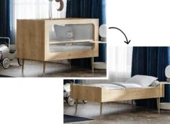 Chambre Bébé Complète BOSQUE - Chêne Vintage -Nateo Concept chambre bebe complete bosque chene vintage 2