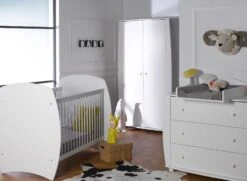Chambre Bébé Complète CALTON - Blanc