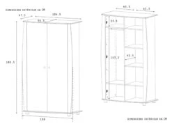 Chambre Bébé Complète CALTON - Lin -Nateo Concept chambre bebe complete calton lin 10