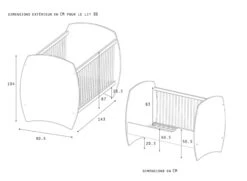 Chambre Bébé Complète CALTON - Lin -Nateo Concept chambre bebe complete calton lin 8