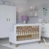 Chambre Bébé Complète DREAM - Blanc/Chêne