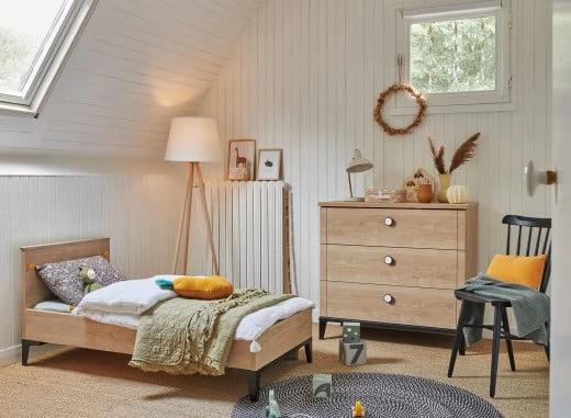 Chambre Bébé Complète ELLIOT - Ardoise/Chêne 5 Chambre Bébé Complète ELLIOT - Ardoise/Chêne – Image 5