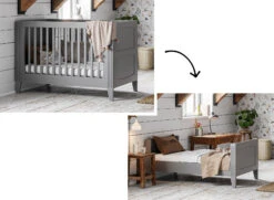 Chambre Bébé Complète MILENNE - Gris 10 Chambre Bébé Complète MILENNE - Gris -Nateo Concept chambre bebe complete milenne gris 2