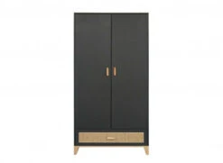 Chambre Bébé Complète NAMI - Noire Et Cèdre -Nateo Concept chambre bebe complete nami noire et cedre 10