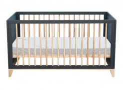 Chambre Bébé Complète NAMI - Noire Et Cèdre -Nateo Concept chambre bebe complete nami noire et cedre 5