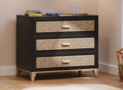 Chambre Bébé Complète NAMI - Noire Et Cèdre -Nateo Concept chambre bebe complete nami noire et cedre 7