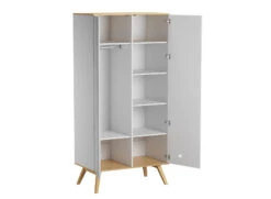 Chambre Bébé Complète NATURE - Blanc/Chêne -Nateo Concept chambre bebe complete nature blanc chene 8