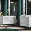 Chambre Bébé Duo BOSQUE - Blanc