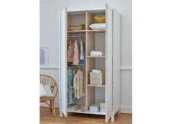 Chambre Bébé Duo ETHAN - Blanc/Bois -Nateo Concept chambre bebe duo ethan blanc bois 4