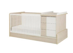 Chambre Bébé Duo SALTO - Pin Blanchi -Nateo Concept chambre bebe duo salto pin blanchi 4