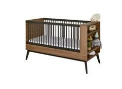 Chambre Bébé Duo VINTAGE – Noyer -Nateo Concept chambre bebe duo vintage noyer 3