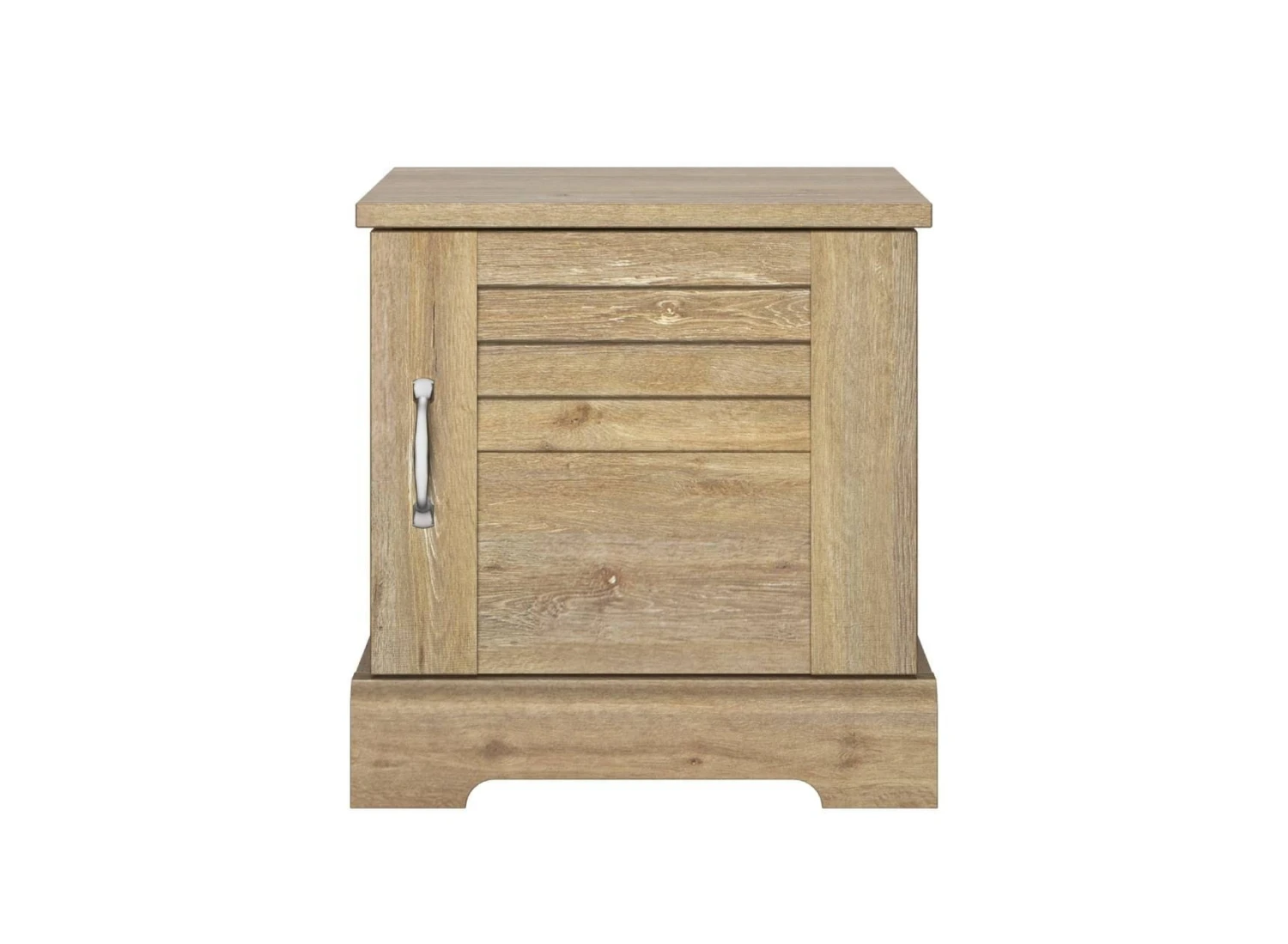 Chevet 1 Porte BALYSS - Châtaignier Blanchi