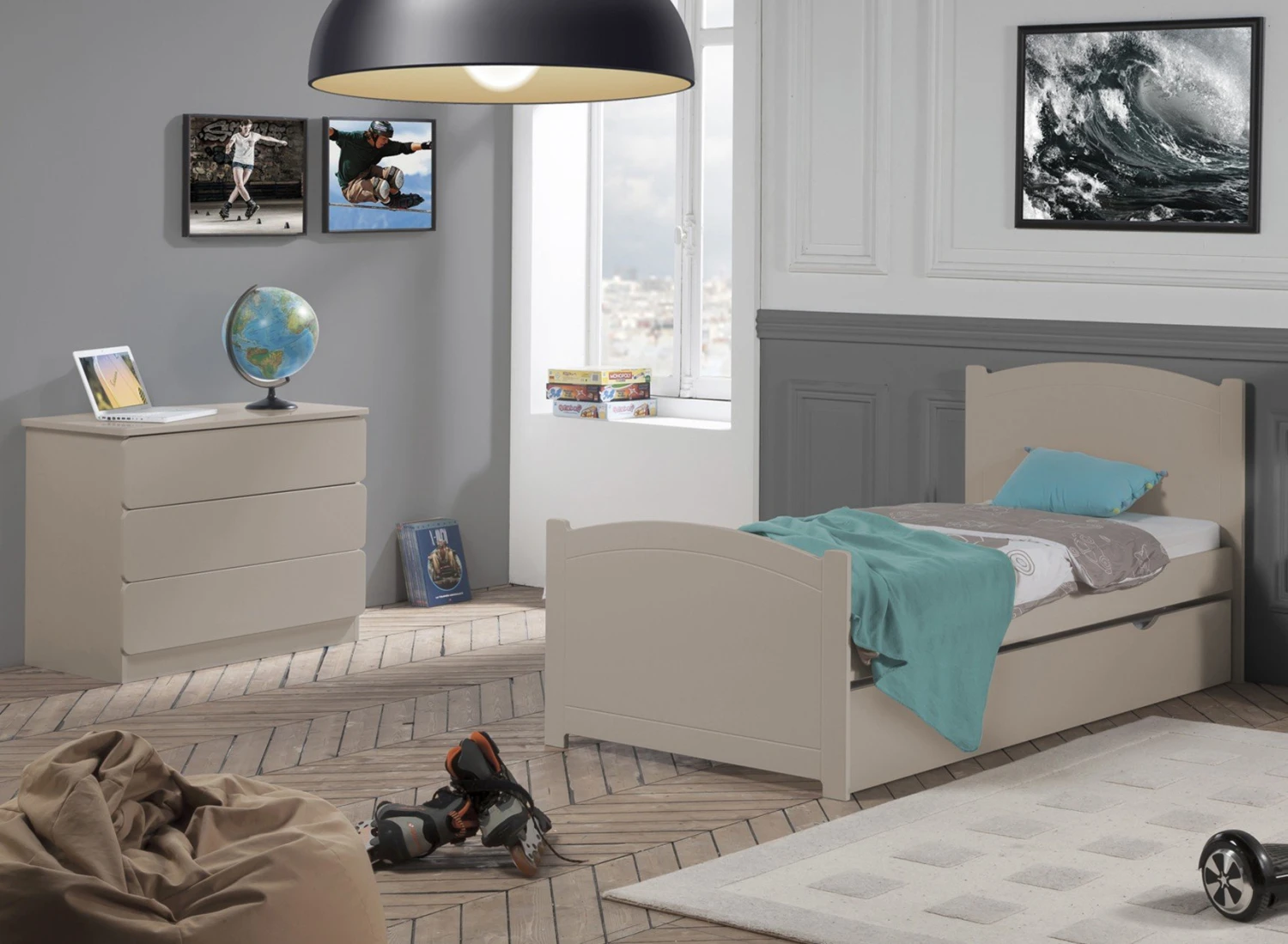 Commode 3 Tiroirs MIKA 2 Commode 3 Tiroirs MIKA – Image 2