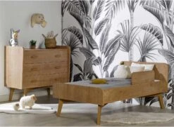 Commode 3 Tiroirs WOOD – Chêne Vintage -Nateo Concept commode 3 tiroirs wood 2