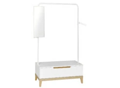 Dressing Enfant VOLT – Blanc/Bois -Nateo Concept dressing enfant volt 2