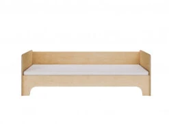Lit Banquette Enfant 80x180 JUNO - Bouleau Naturel -Nateo Concept lit banquette enfant 80x180 juno bouleau naturel 2