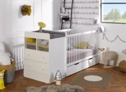 Lit Bébé évolutif 70x140 BORA