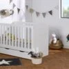 Lit Bébé évolutif 70x140 Blanc CITY – Blanc