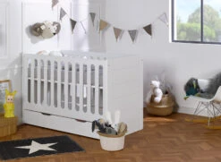 Lit Bébé évolutif 70x140 Blanc CITY – Blanc 13 Lit Bébé évolutif 70x140 Blanc CITY – Blanc -Nateo Concept lit bebe evolutif city blanc 5