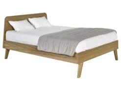 Lit Double 140x200 En Chêne LOKI 8 Lit Double 140x200 En Chêne LOKI -Nateo Concept lit double 140x200 chene loki 3