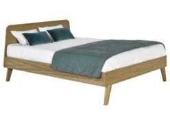 Lit Double 160x200 En Chêne LOKI -Nateo Concept lit double 160x200 chene loki 3