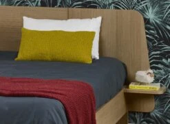 Lit Double 160x200 + Chevet BALI - Chêne Naturel 7 Lit Double 160x200 + Chevet BALI - Chêne Naturel -Nateo Concept lit double 160x200 chevet bali chene naturel 3