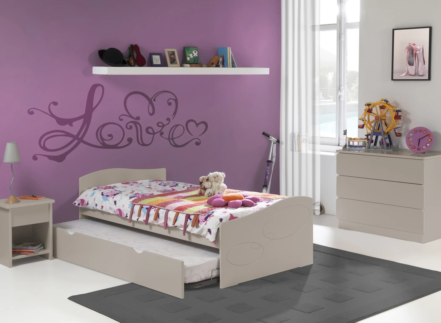 Lit Gigogne 90x190 EIKA – Image 2