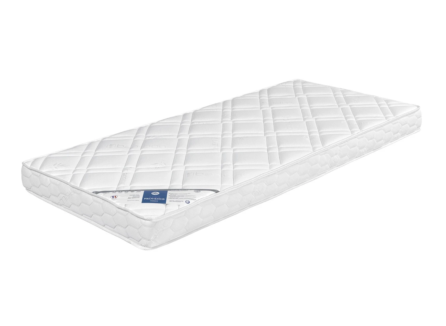 Lit Gigogne 90x190 LEVIS Blanc + 2 Matelas 6 Lit Gigogne 90x190 LEVIS Blanc + 2 Matelas – Image 6