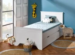 Lit Gigogne 90x190 SPARTE Blanc