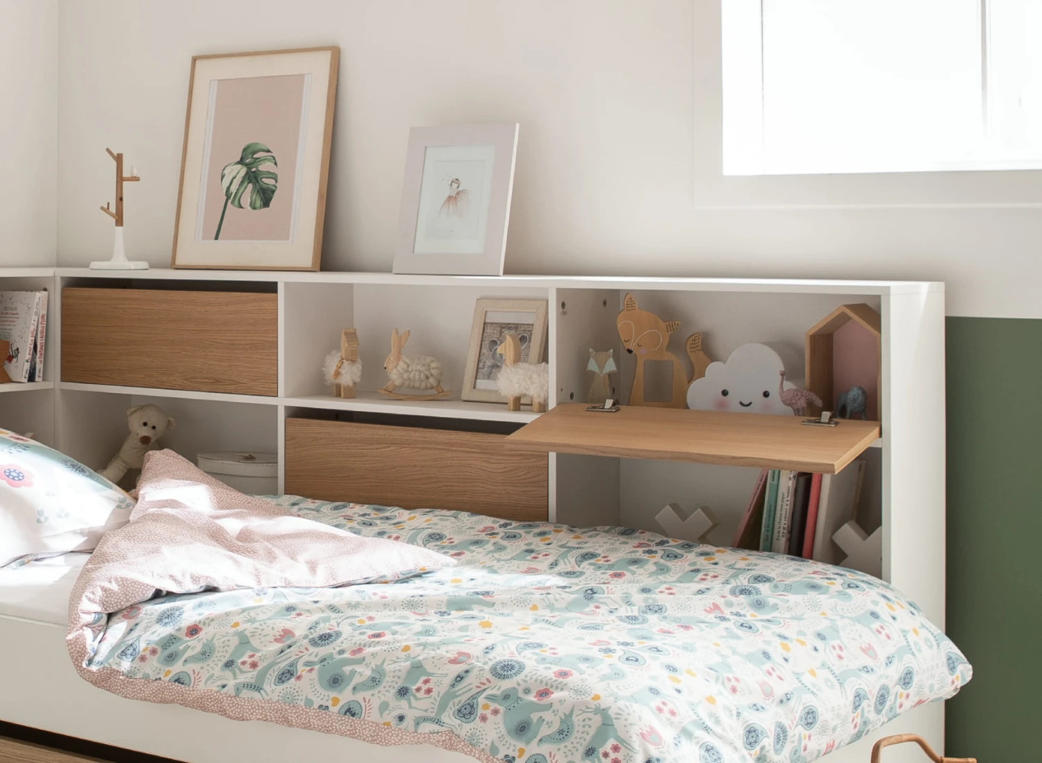 Lit Gigogne Avec Rangement 90x190 MANLY – Image 4