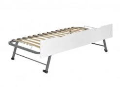 Lit Superposé 3 Places 90x200 PRADO Blanc/Chêne 7 Lit Superposé 3 Places 90x200 PRADO Blanc/Chêne -Nateo Concept lit superpose 3 places 90x200 prado blanc chene 3