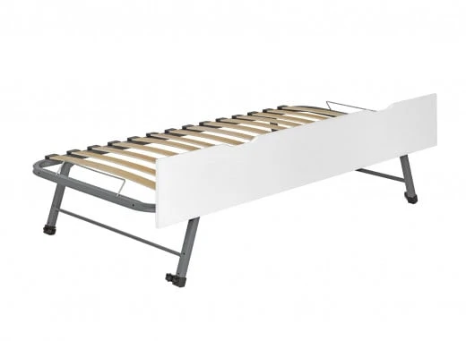 Lit Superposé 3 Places 90x200 PRADO Blanc/Chêne 4 Lit Superposé 3 Places 90x200 PRADO Blanc/Chêne – Image 4