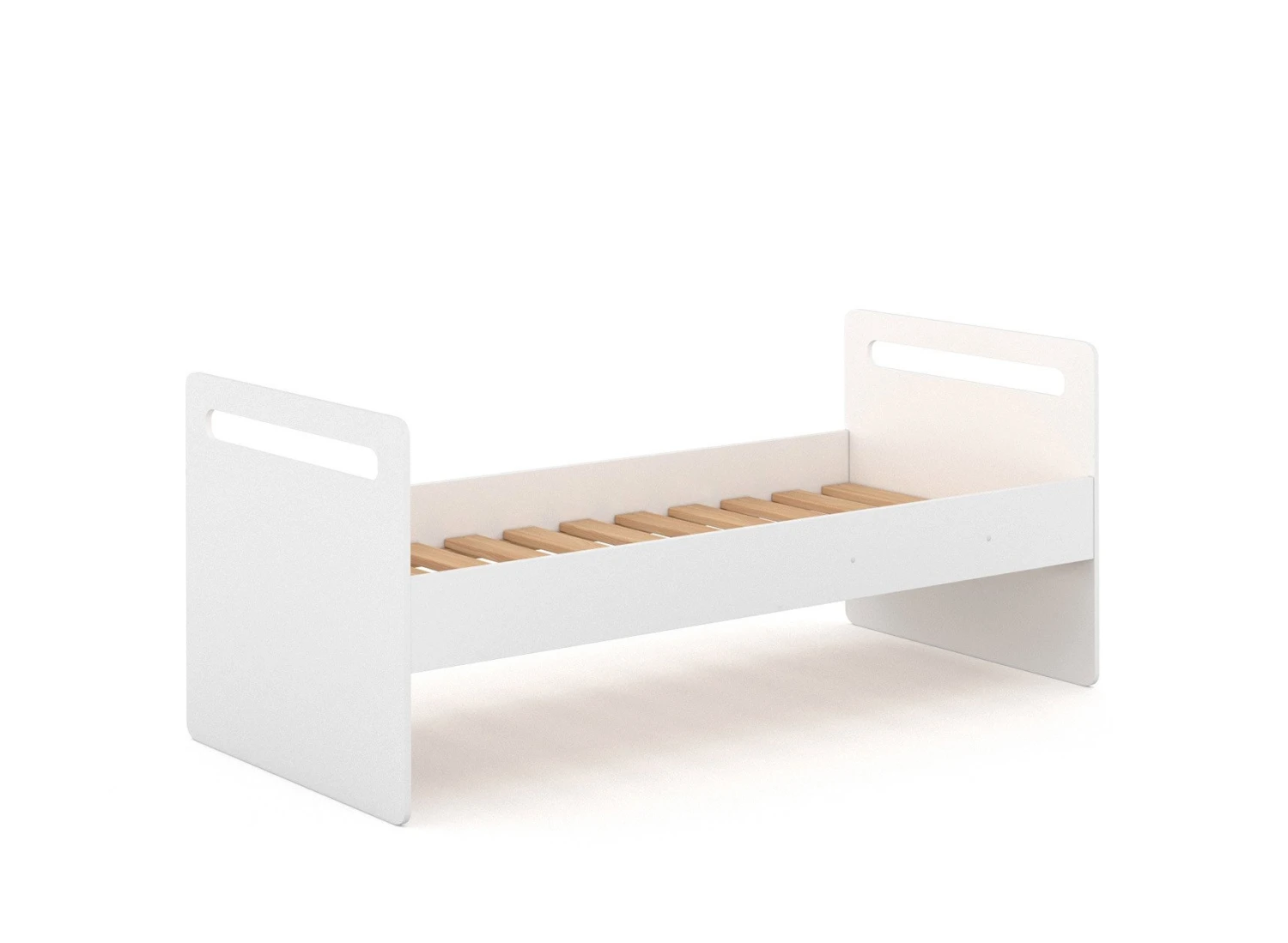 Lit Superposé Séparable 90x190 LEVIS – Blanc – Image 6