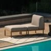 Méridienne De Jardin En Teck RIO