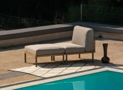 Méridienne De Jardin En Teck RIO