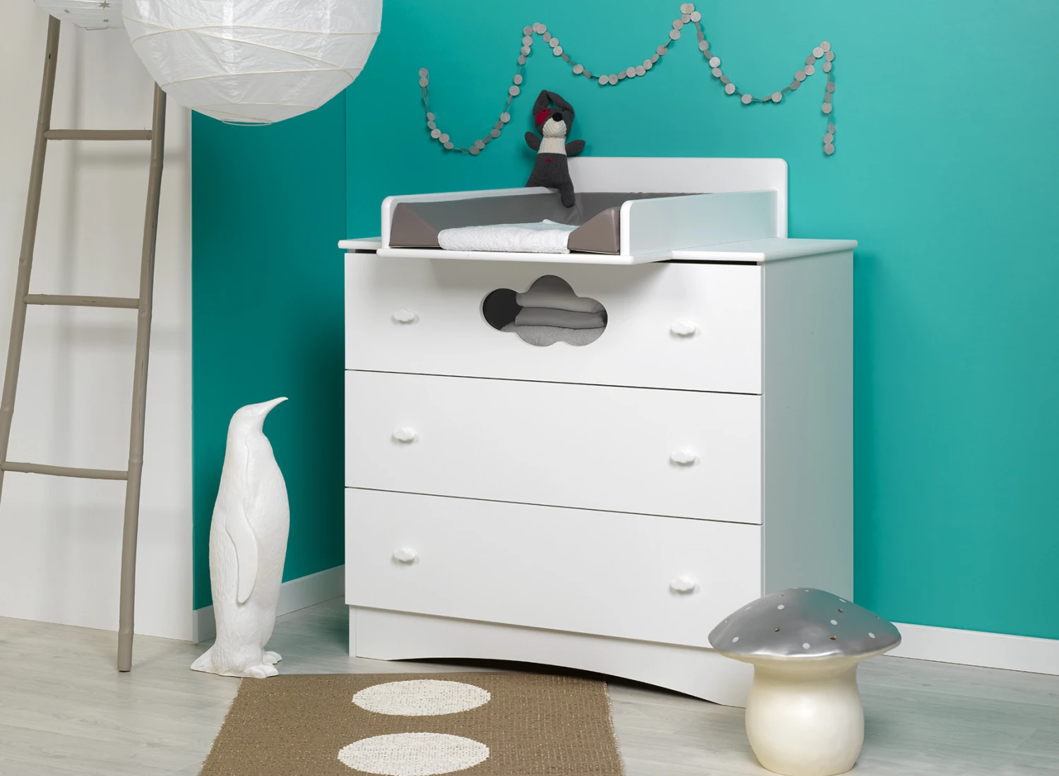 Plan à Langer Pour Commode CLOUD 2 Plan à Langer Pour Commode CLOUD – Image 2