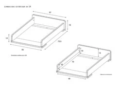 Plan à Langer Pour Commode EKKO 5 Plan à Langer Pour Commode EKKO -Nateo Concept plan a langer ekko 2