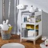 Table à Langer Bébé VOLT – Blanc/Hêtre