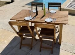 Table De Jardin En Bois Massif MOOREA