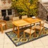 Table Et Chaises De Jardin En Teck LIMA - 6 Personnes