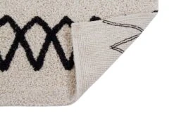 Tapis Berbère Lavable ATLAS 100% Coton - 120x160cm -Nateo Concept tapis berbere lavable atlas 100 coton 120x160cm 2