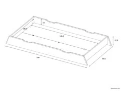 Tiroir Lit Bébé évolutif PALME -Nateo Concept tiroir lit bebe combine palme 2